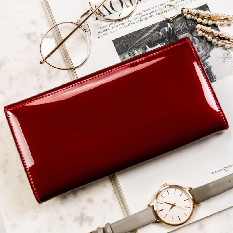 Skórzany damski portfel Peterson PTN BC-42106