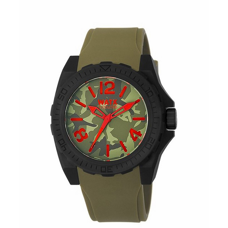 Zegarek WATXANDCO RWA1808. Kwarcowy, Kolor zielony. Unisex.