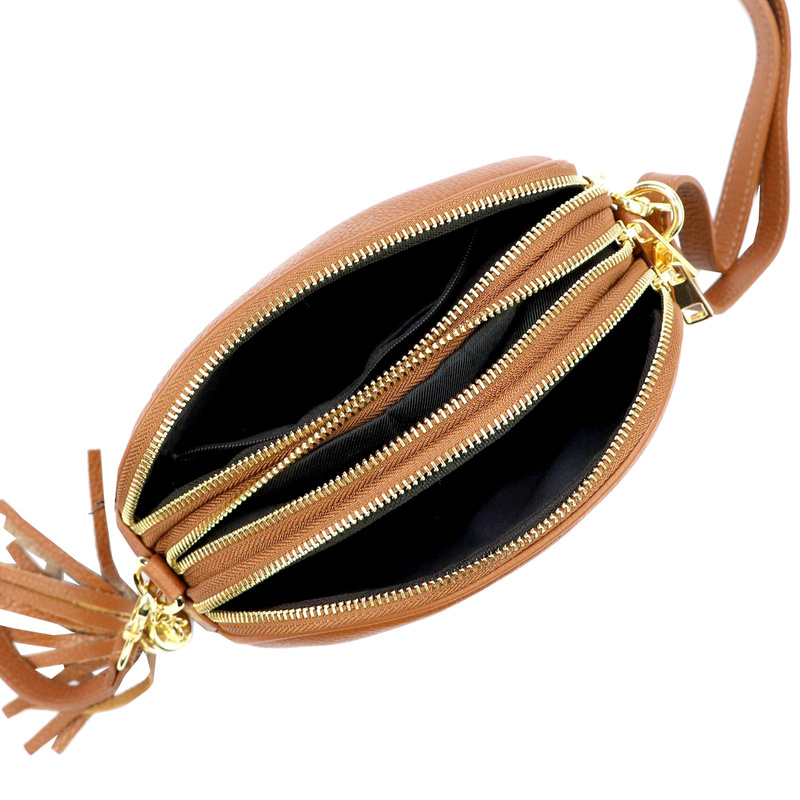 Elegancka Listonoszka skórzana od Pierre Cardin