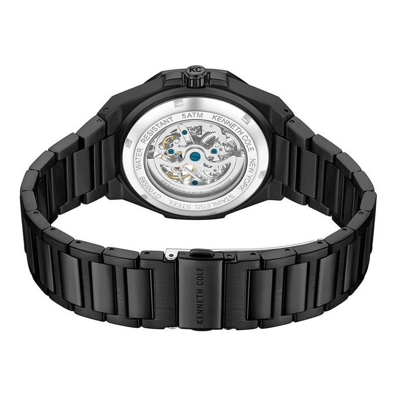 Zegarek KENNETH COLE KCWGY0058902. Automatyczny, Kolor szary. Mężczyzna.