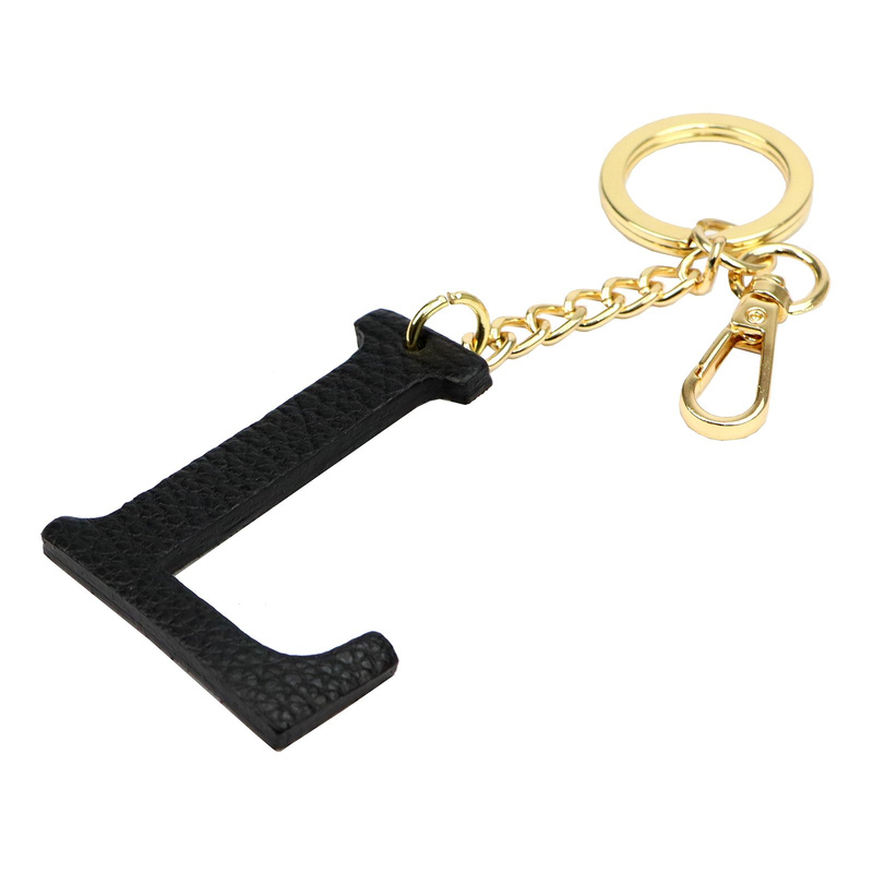 Florence literki brelok do torebki zawieszka do kluczy skóra naturalna