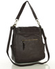 Wygodna torba damska na ramię skóra naturalna vera pelle - MARCO MAZZINI ciemny brąz caffe