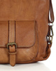Torba skórzana dla wymagających z opcją plecak old school leather bag - MARCO MAZZINI camel