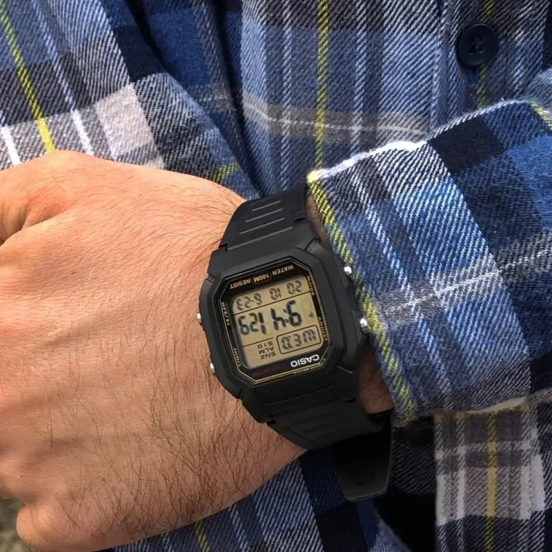 ZEGAREK MĘSKI CASIO W-800H-1BVES KLASYKA + BOX
