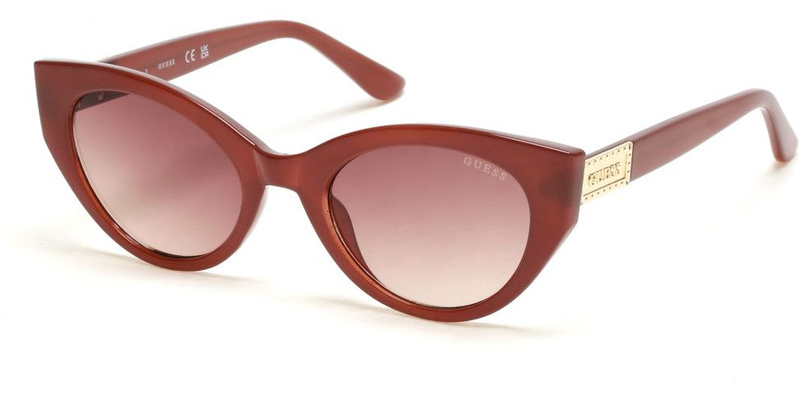 Okulary GUESS GF6176-5245F. Okulary przeciwsłoneczne, Kolor brązowy. Kobieta.