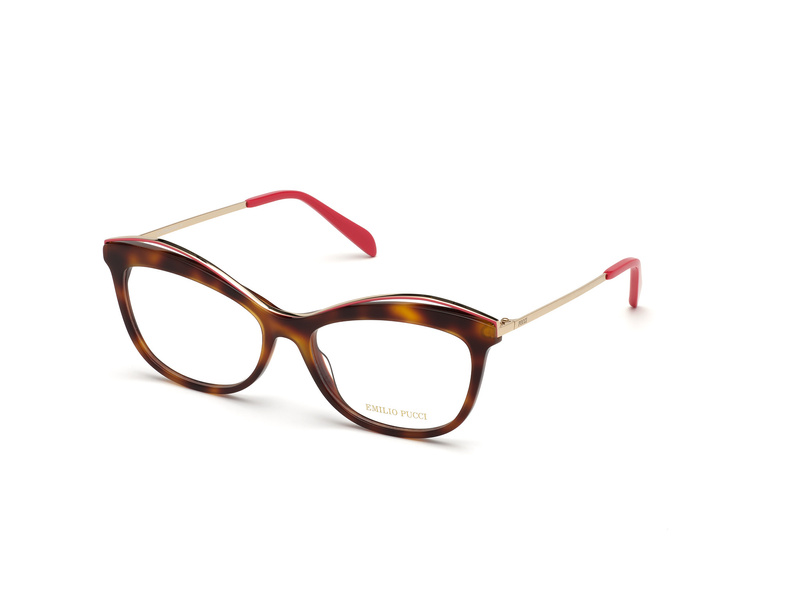 Okulary EMILIO PUCCI EP5135-56052. Okulary, Kolor brązowy. Kobieta.