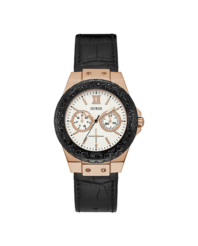 Zegarek GUESS W0775L9. Kwarcowy, Kolor biały. Kobieta.