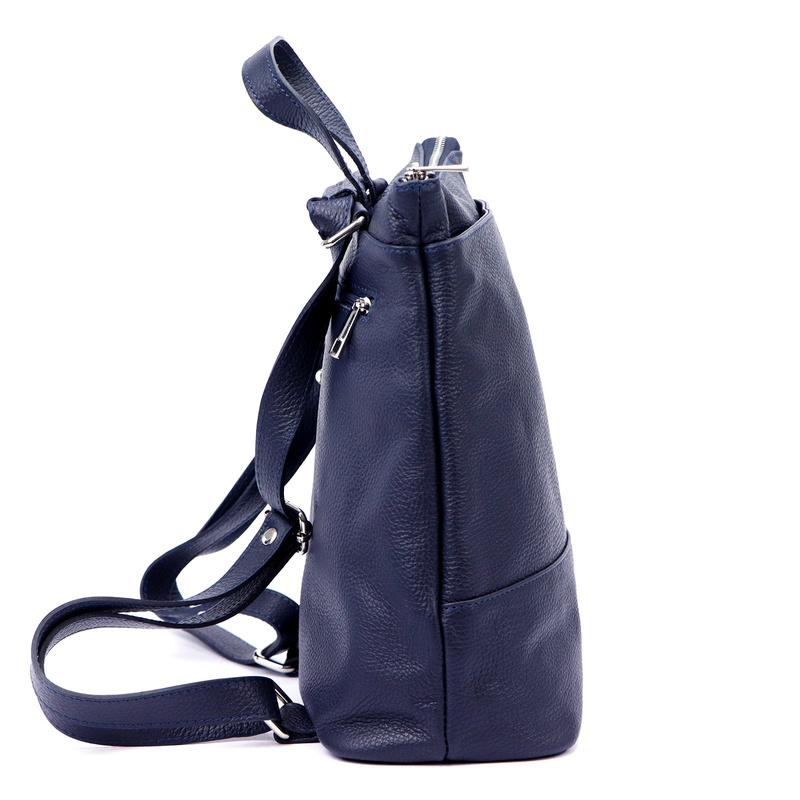 Luka damski plecak-torebka skóra naturalna plecak z kieszeniami miejski