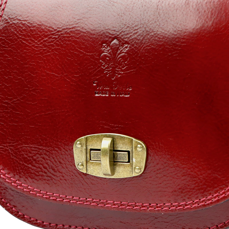 Gregorio Klasyczna damska listonoszka skóra naturalna torebka na ramię