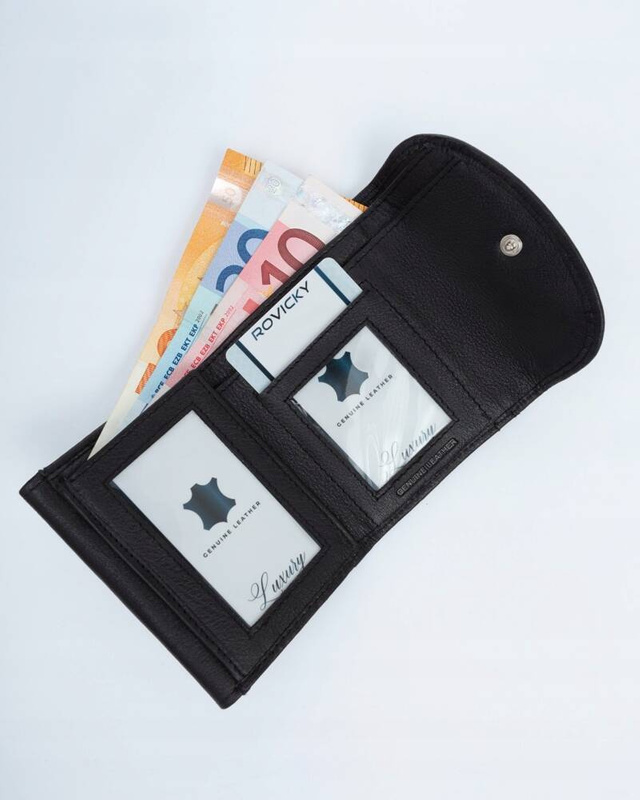 Skórzany męski portfel Rovicky R-19-LFN