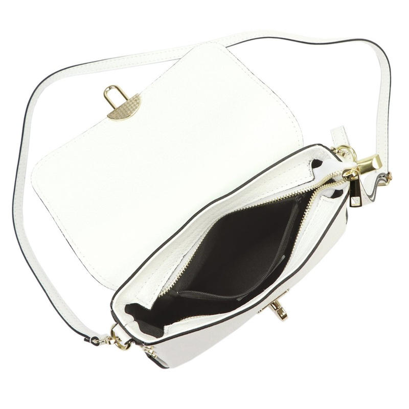 Luka damska listonoszka torebka przez ramię skóra naturalna stylowa