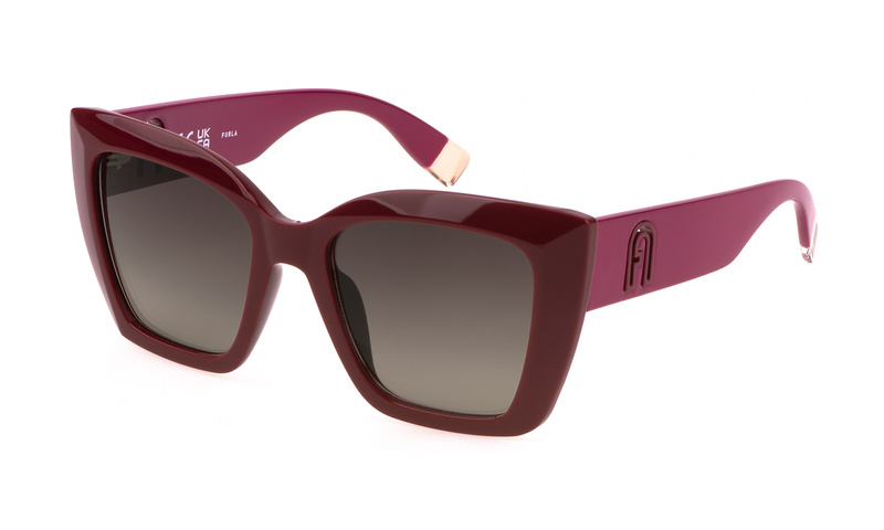 Okulary FURLA SFU710-5409PN. Okulary przeciwsłoneczne, Kolor czerwony. Kobieta.