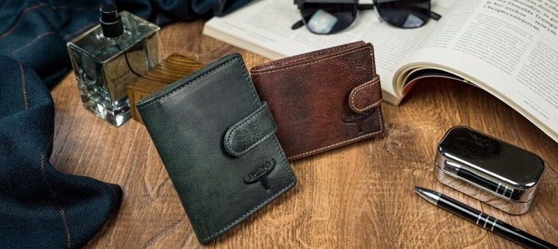 Kompaktowy portfel męski od Buffalo Wild z RFID