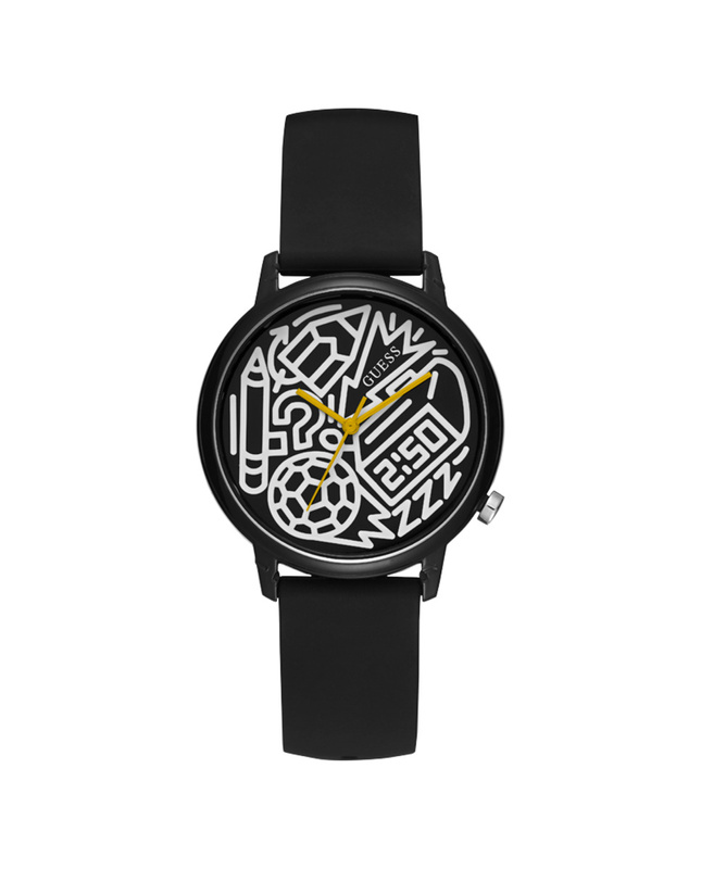 Zegarek GUESS V0023M8. Kwarcowy, Kolor czarny. Kobieta.