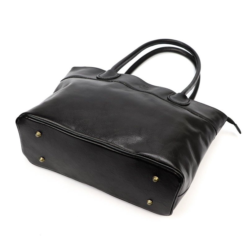 Skórzana duża elegancka damska shopperbag torebka na ramię Florence