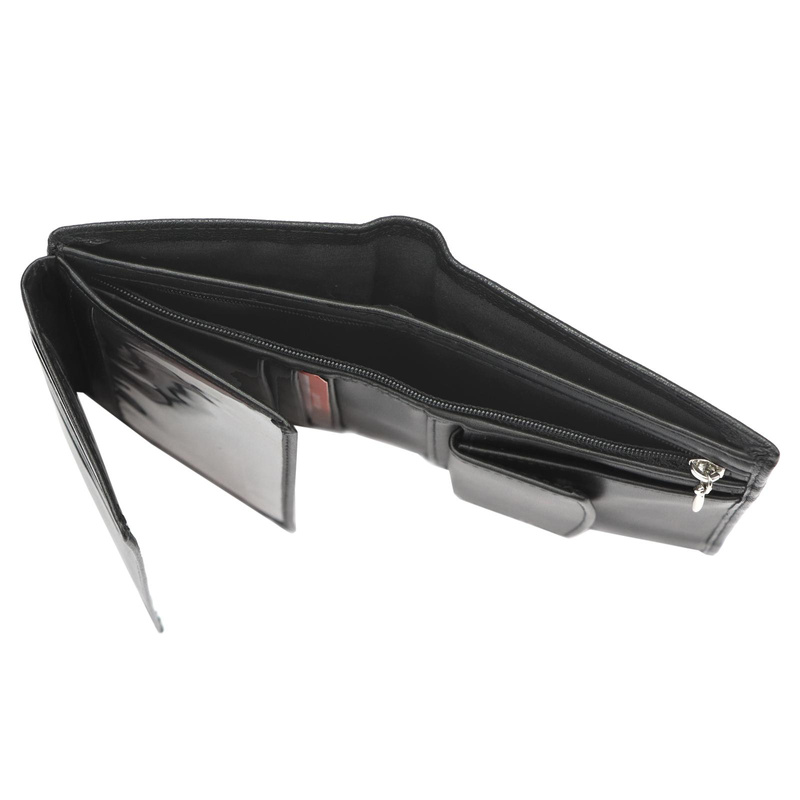 Money Kepper portfel męski pionowy skóra naturalna duży z przegrodami