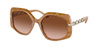 Okulary MICHAEL KORS MK217739153B5. Okulary przeciwsłoneczne, Kolor brązowy. Kobieta.