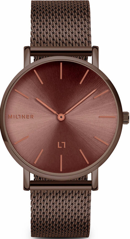 Zegarek MILLNER 0010123MAYFAI. Kwarcowy, Kolor czerwony. Kobieta.