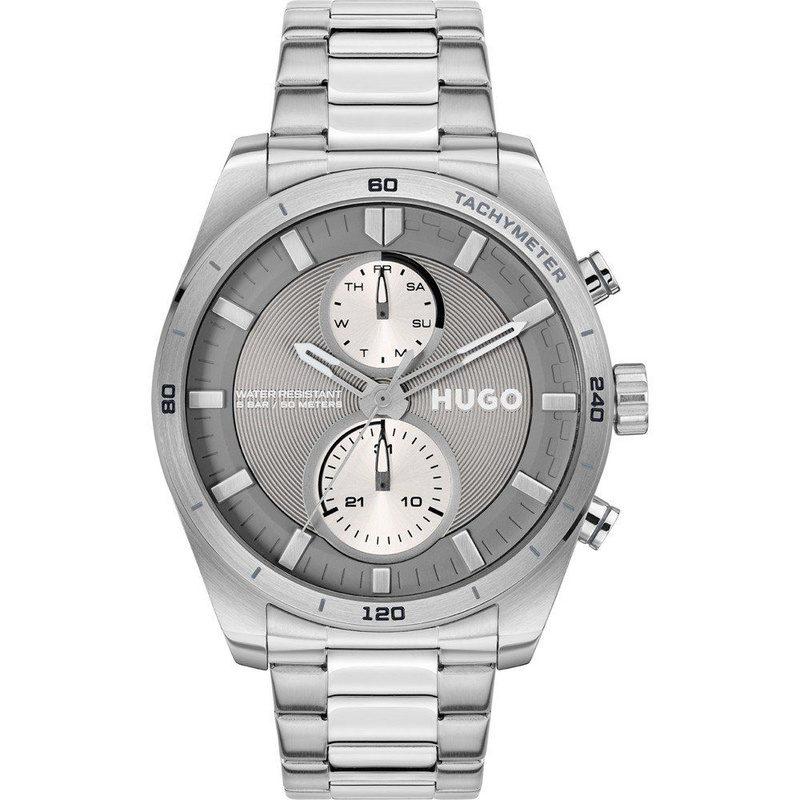 Zegarek HUGO 1530372. Kwarcowy, Kolor szary. Mężczyzna.