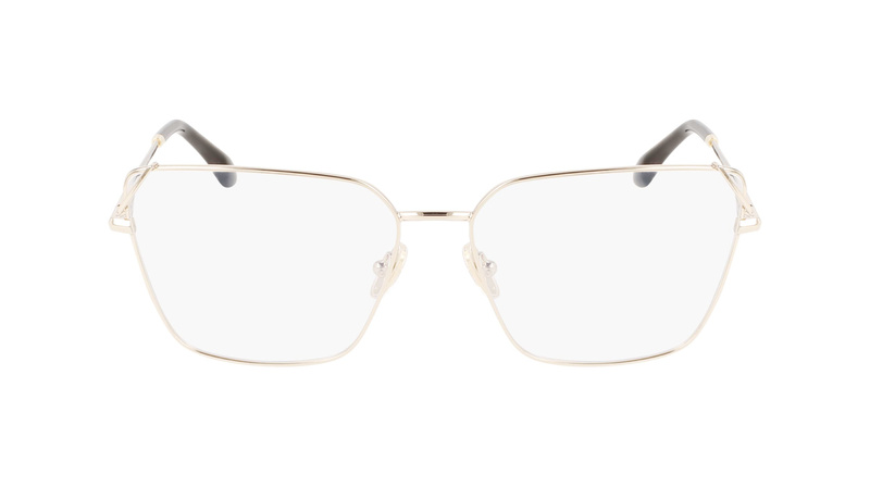 Okulary VICTORIA BECKHAM VB21265815717. EYEGLASSES, Kolor złoty. Kobieta.
