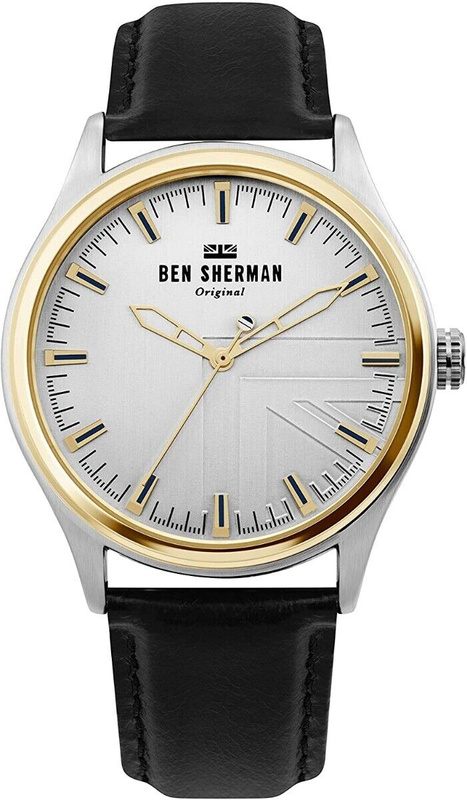 Zegarek BEN SHERMAN WB036B. Kwarcowy, Kolor szary. Mężczyzna.