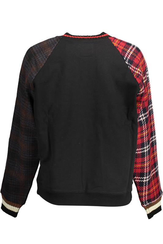 DESIGUAL BLUZA BEZ ZAMKA WOMAN CZARNA