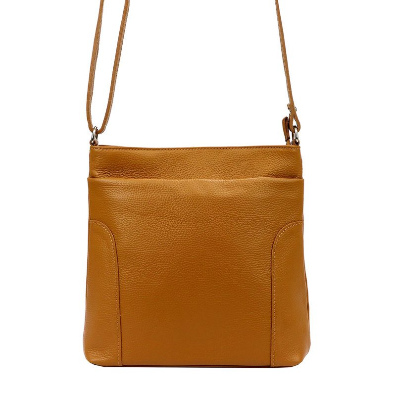 Patrizia damska miejska listonoszka skóra naturalna torebka na ramię casual