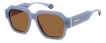 Okulary POLAROID PLD6212SXMVU. Okulary przeciwsłoneczne, Kolor niebieski. Unisex.