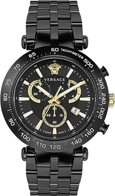 Zegarek VERSACE VEJB007-22. Kwarcowy, Kolor czarny. Mężczyzna.