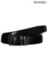CALVIN KLEIN BLACK MĘSKI SKÓRZANY PASEK