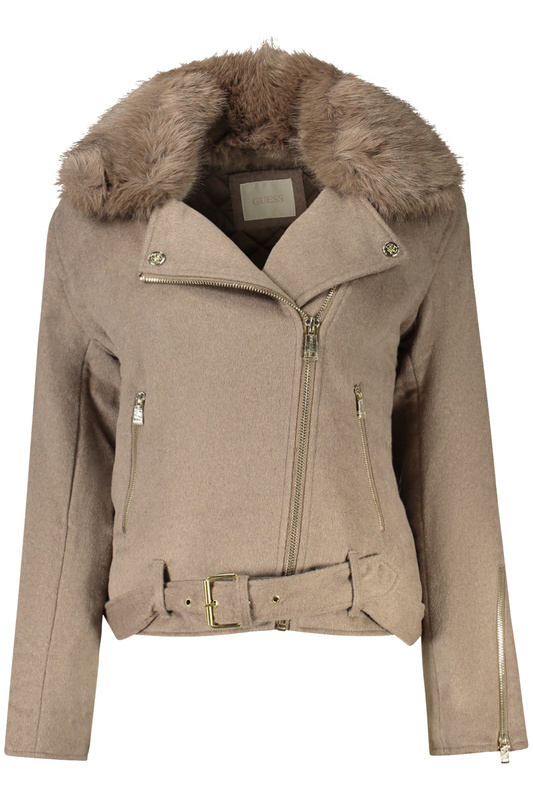 GUESS JEANS KURTKA SPORTOWA DAMSKA BEŻOWA