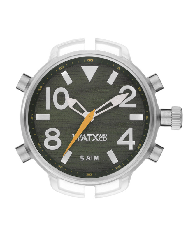 Zegarek WATXANDCO RWA3710. Pudełko, Kolor zielony. Unisex.