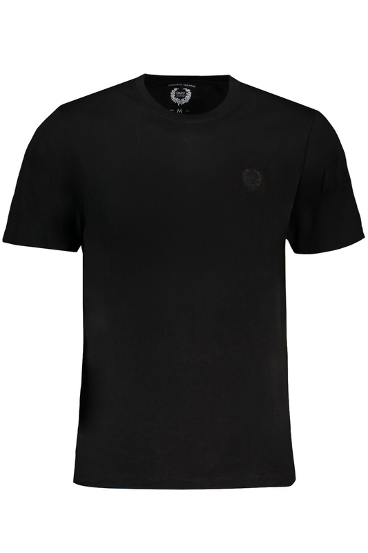 T-SHIRT M�SKI Z KR�TKIM R�KAWEM GIAN MARCO VENTURI CZARNY