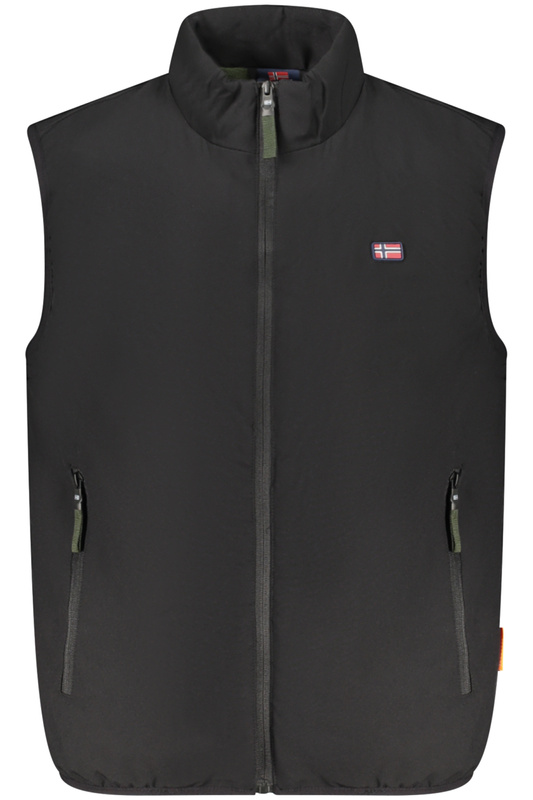 Norway 1963 MĘSKA CZARNA KURTKA BEZ RĘKAWÓW