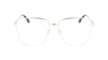 Okulary VICTORIA BECKHAM VB21285615715. EYEGLASSES, Kolor złoty. Kobieta.