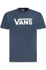 KOSZULKA Z KR�TKIM R�KAWEM VANS M�SKA NIEBIESKA