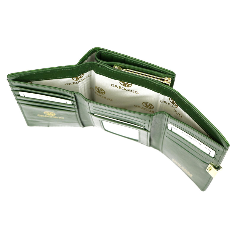 Elegancki portfel damski skórzany od Gregorio