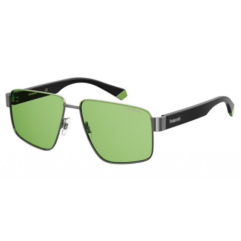 Okulary POLAROID PLD6121S-SMF. Okulary przeciwsłoneczne, Kolor zielony. Unisex.