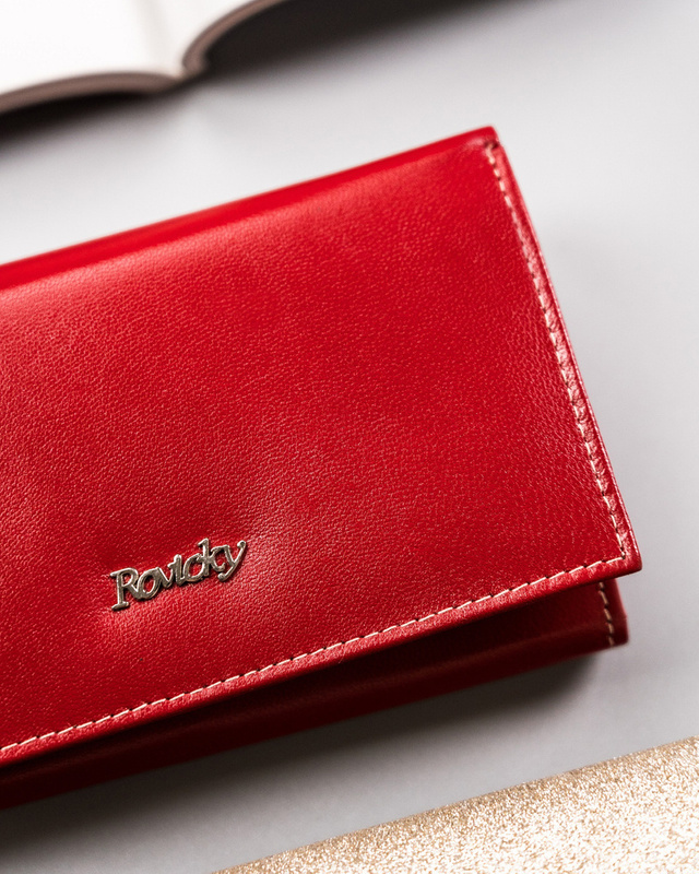 Skórzany damski portfel Rovicky R-RD-21-GCL-Q