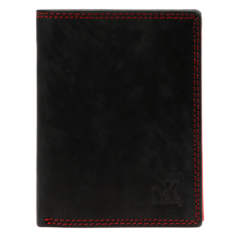 Money Kepper męski portfel pionowy skóra naturalna rozbudowany składany