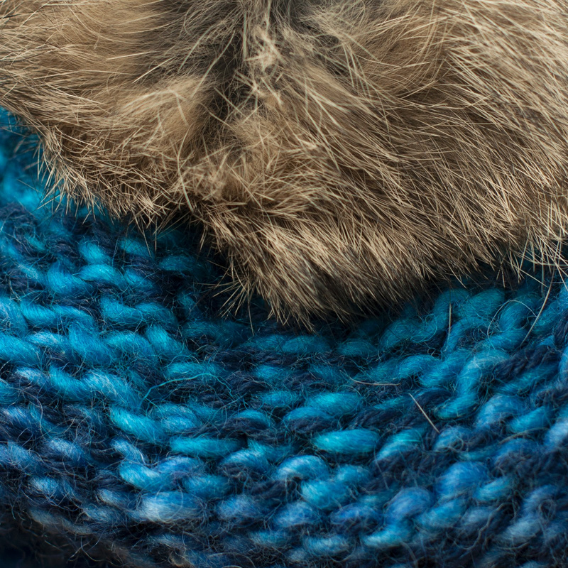 Włóczkowa Czapka - Rękodzieło