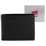 Nordee męski portfel rozbudowany skóra naturalna pojemny z przegrodami