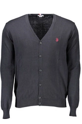 KARDIGAN US POLO MĘSKI NIEBIESKI