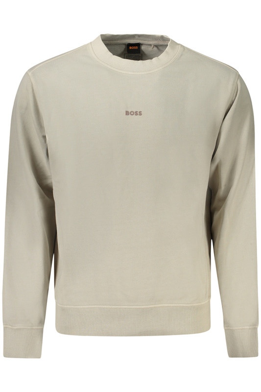 BLUZA HUGO BOSS BEZ ZAMKA MĘSKA BEŻOWA
