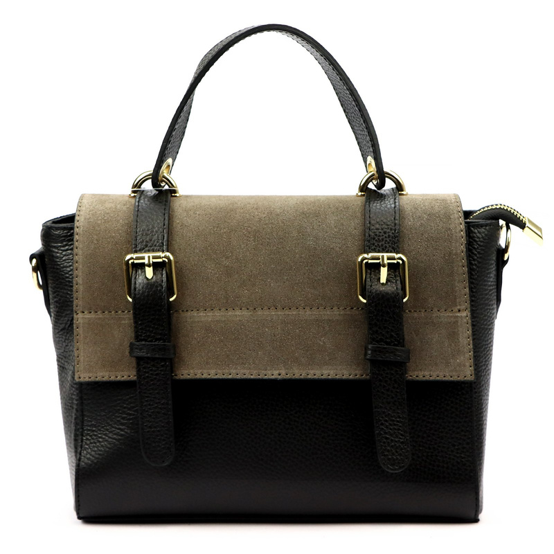 Luka klasyczna damska listonoszka ze skóry naturalnej torebka na ramię