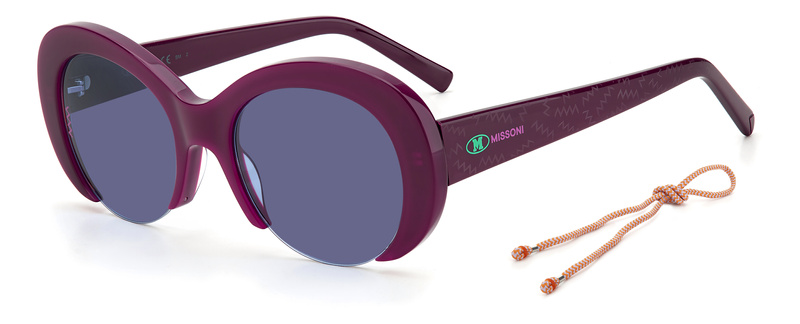 Okulary M MISSONI MMI0071SB3V. Okulary przeciwsłoneczne, Kolor PURPLE. Kobieta.