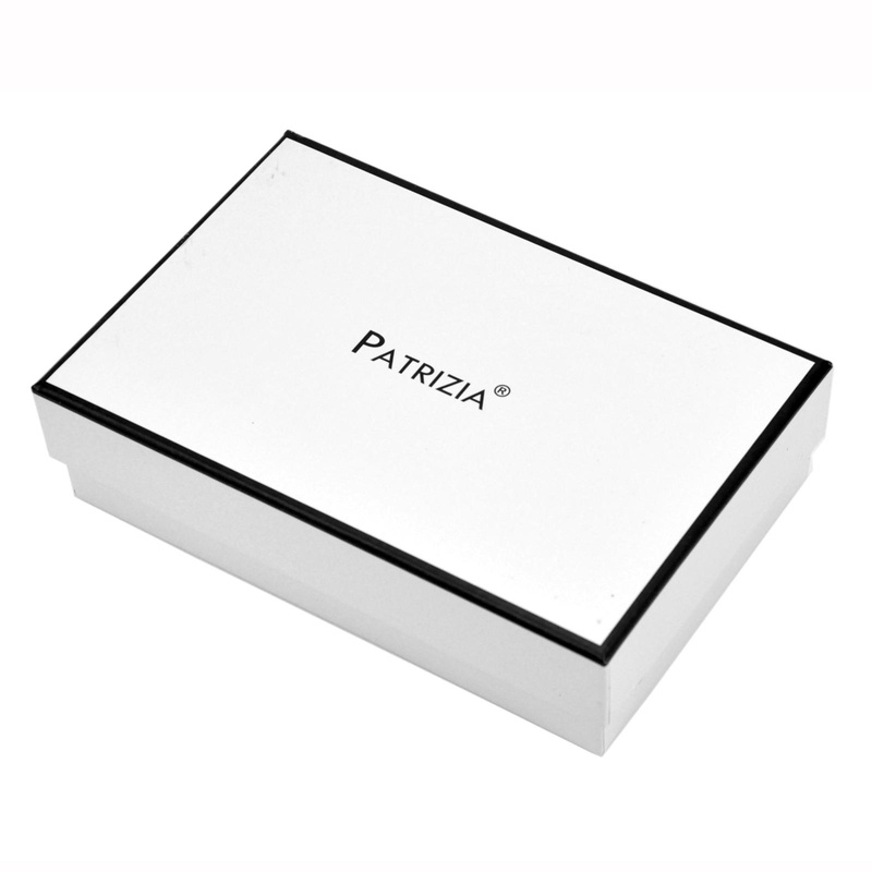 Pionowy duży Skórzany damski portfel PATRIZIA RFID
