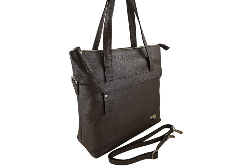 Torebka skórzana shopperbag na ramię Barberini's