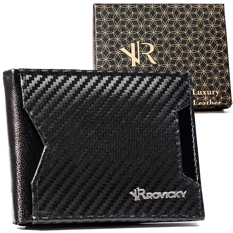 Etui na karty z miejscem na banknoty Rovicky RFID