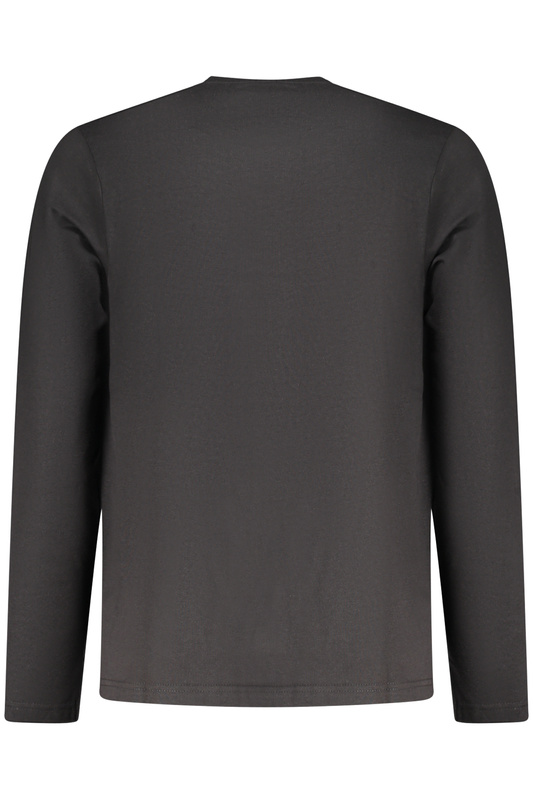 COVERI MOVING M�SKA KOSZULKA Z D�UGIM R�KAWEM W KOLORZE CZARNYM